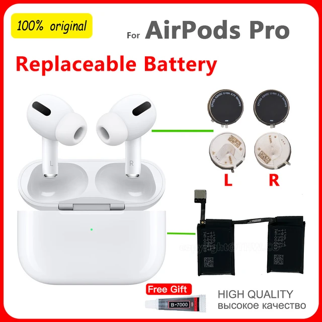 CP1154 3.7V Replace Battery For Apple Airpods PRO A2084 A2083 A2190 airpods  pro air pods pro Replacement Batteries Batteria+Tool - AliExpress