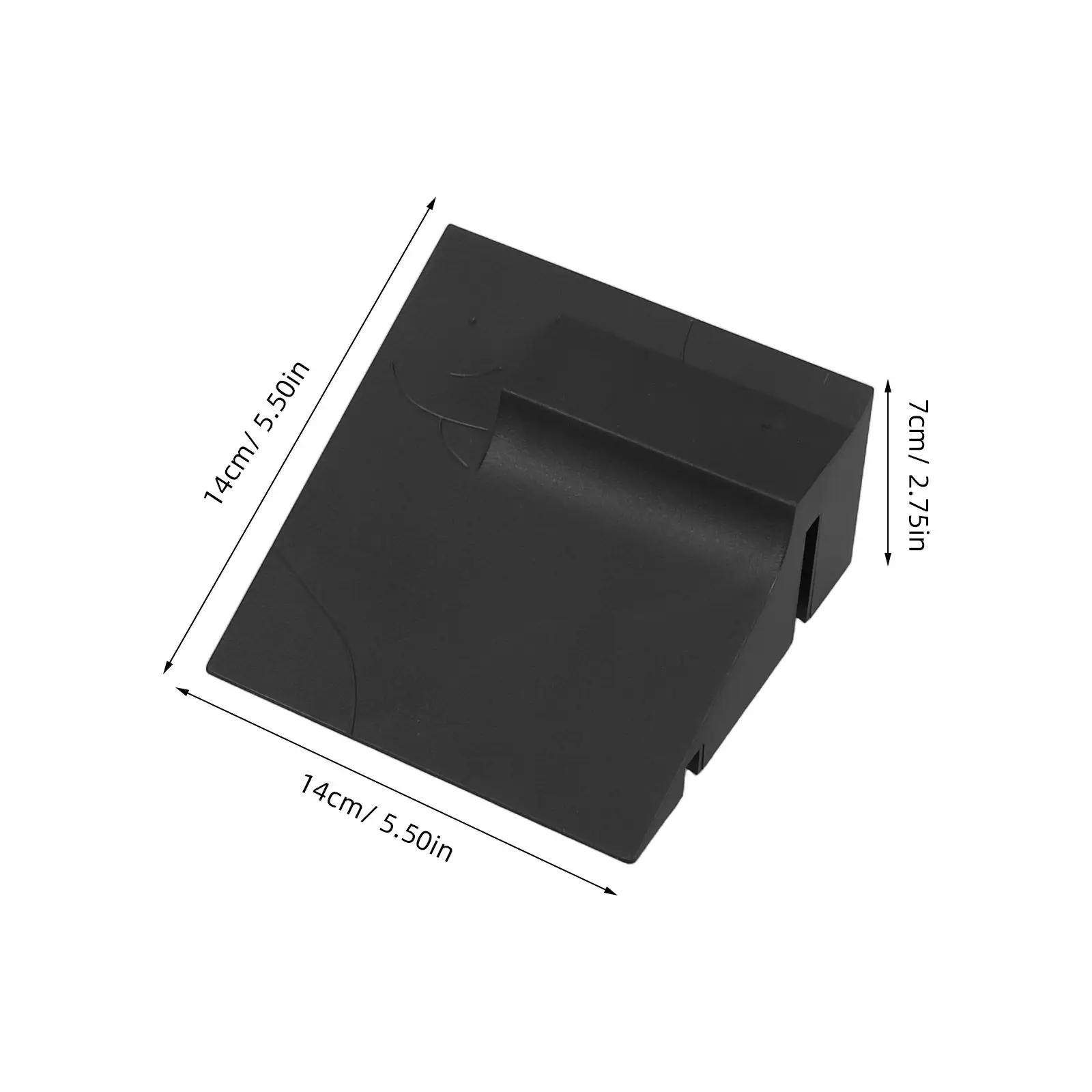 2Pcs Fingerboard Mini Ramp Stair Set Plastic Skatepark Obstacles Finger Skateboard Accessories Interactive Skill Training