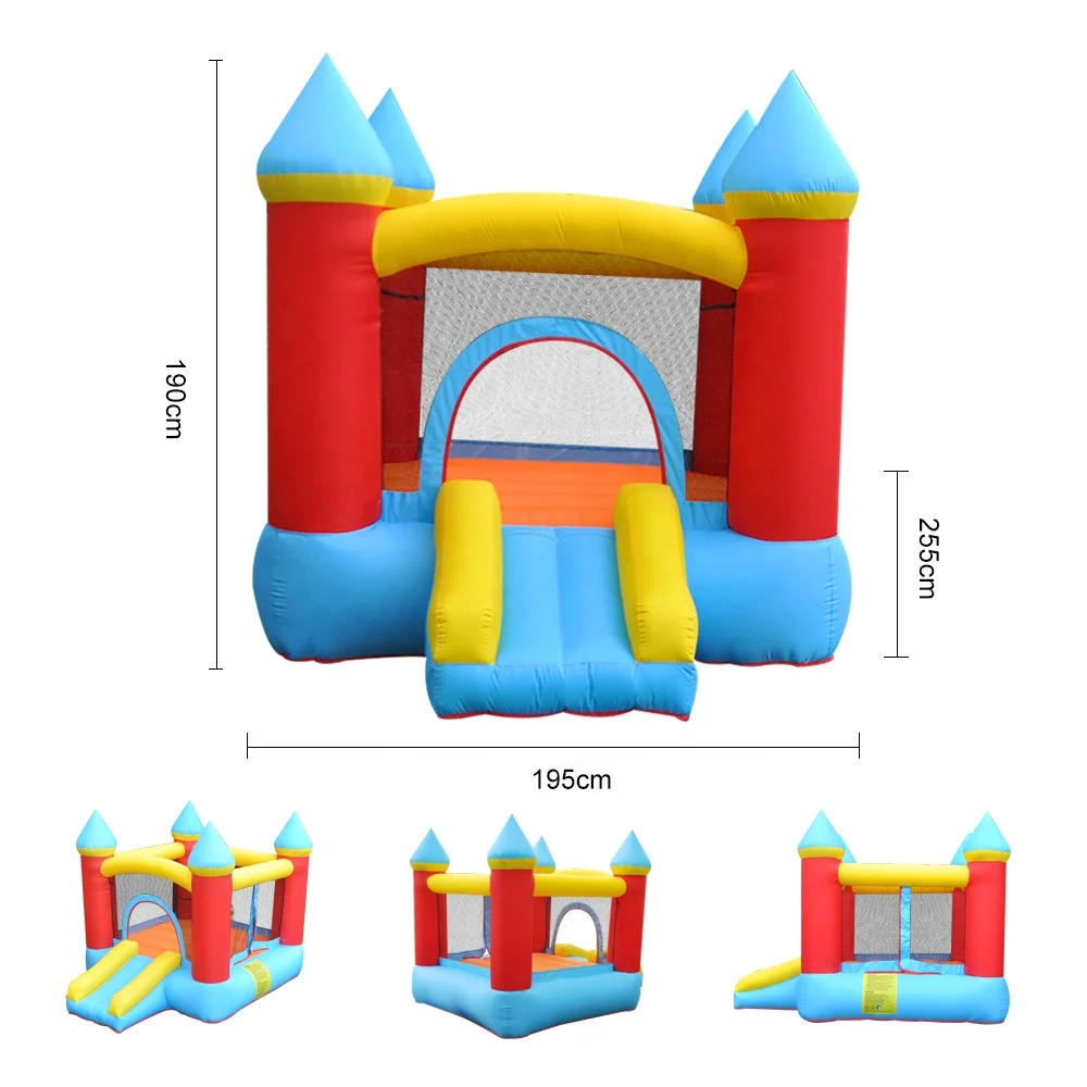 For children's indoor and outdoor backyard bounce house bouncy castle jumping castle slide inflatable trampoline