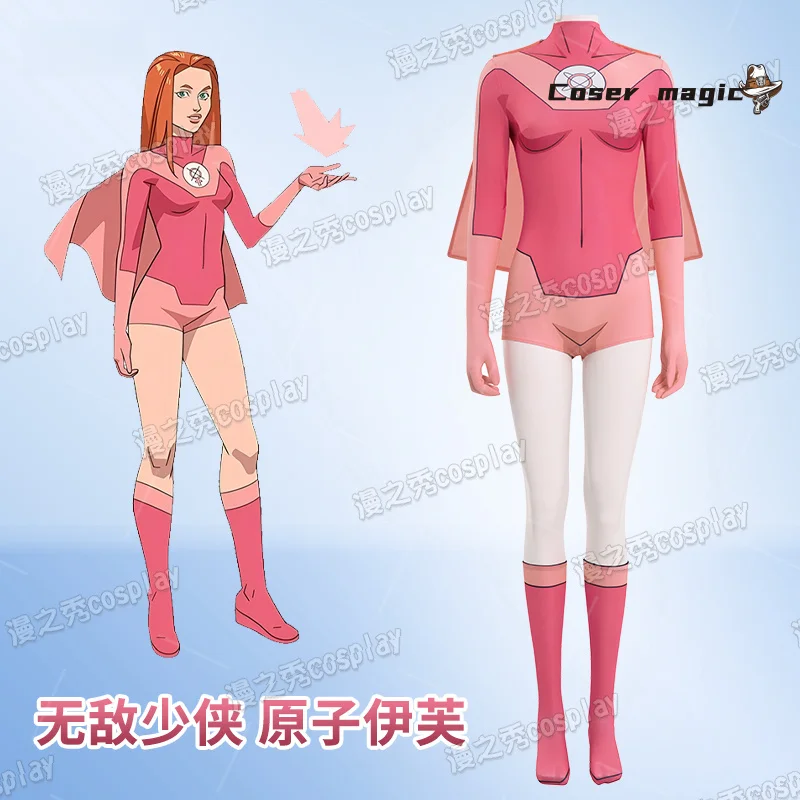 

Invincible Season Atom Eve Cosplay Costume Uniform Halloween Carnival Party Christmas Play Role Clothes Clothing for Women