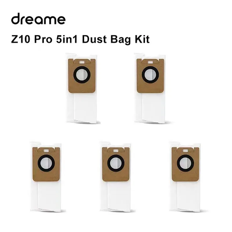 

5PCS Dust Bag For Original Dreame Bot Z10 Pro Robot Vacuum Cleaner Accessories Parts