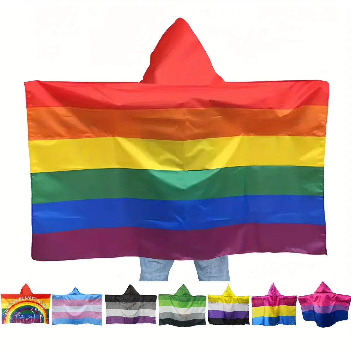 Many Choices Body Flag 90x150cm 3x5ft Cape Flag Indoor Outdoor, Single Side Printing for Events