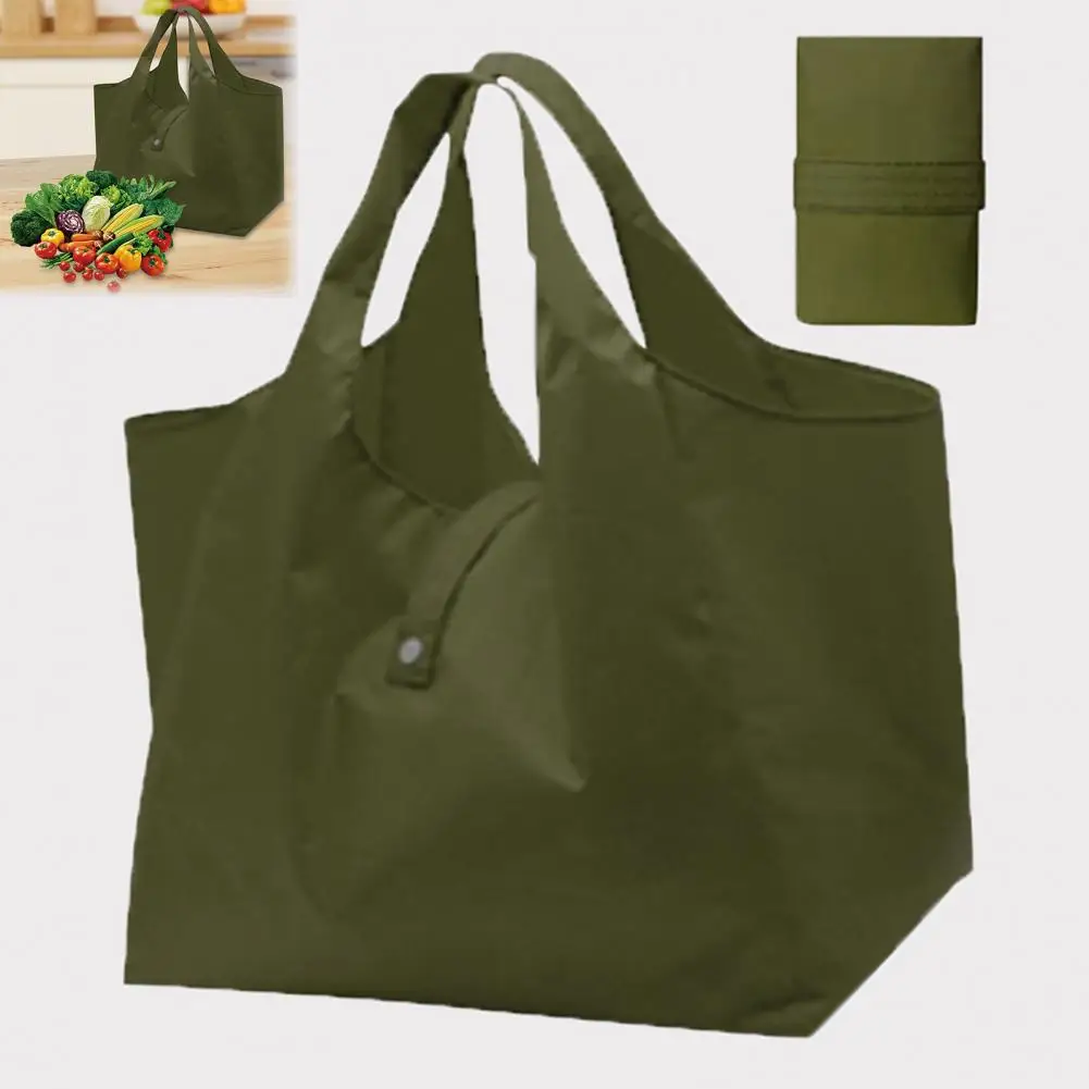 Foldable Reusable Shopping Bag Foldable Shopping Bag Capacity Tote Waterproof Reusable Grocery Bag Holder Collapsible Strong
