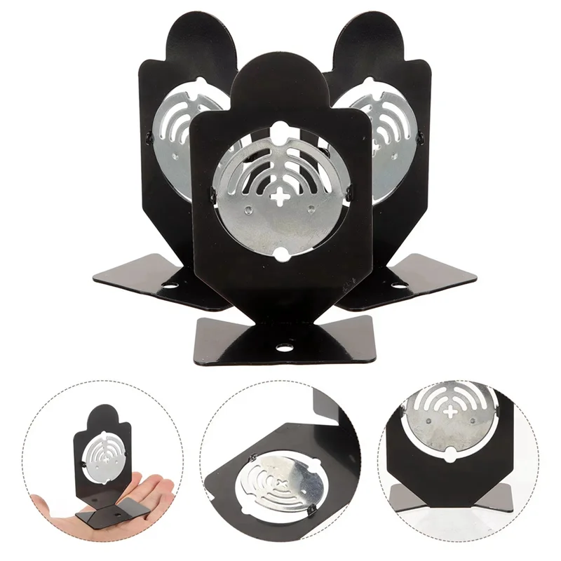 CYCLI-10-Pack Small Shooting Targets Portable Targets Practice Targets Rotation Practice For Training Rotation