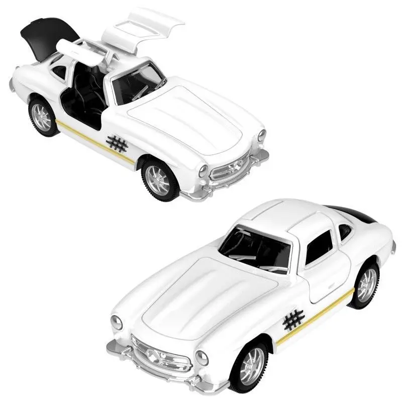 

1:36 Alloy Car Model for Benzs 300SL Diecasts Metal Toy Classic Vehicles Car Model Simulation Collection Childrens Gifts