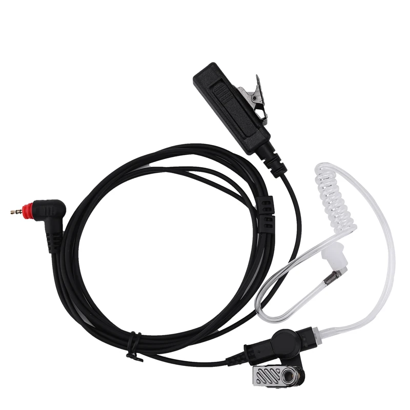 Earphone Covert Acoustic Tube Earpiece Large Iron Clip PTT For Motorola Radio SL1K SL1600 SL1M SL7550 SL4000 SLIK SL7580 SL7590