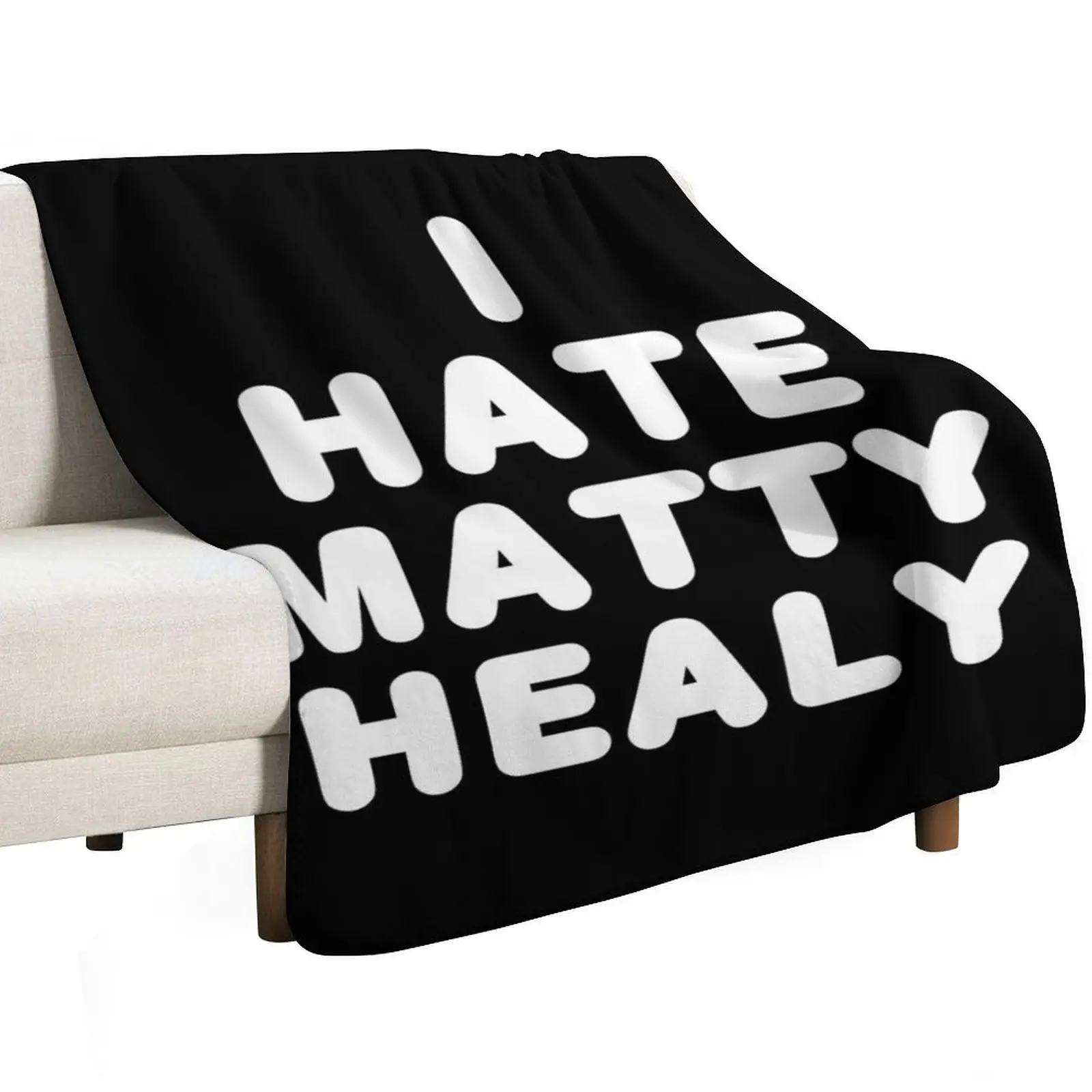 i hate matty healy Throw Blanket Decorative Throw warm for winter Bed covers Blankets For Baby for winter Shaggy Blankets