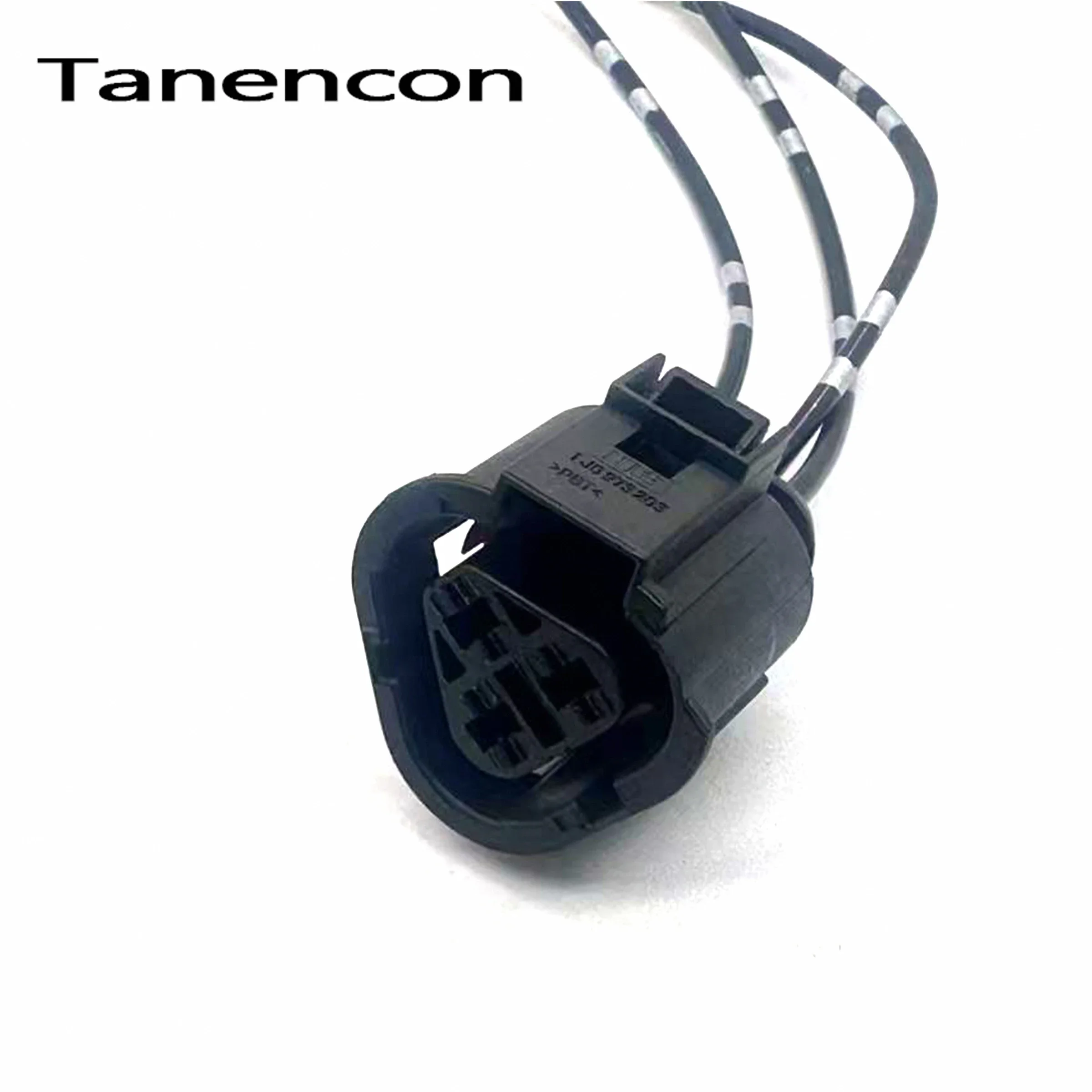 

1 Set 3 Pin 6.3mm Automobile Temperature Control Plug 1J0973203 Female Radiator Fan Connectors for Jett Bora Golf Beetle