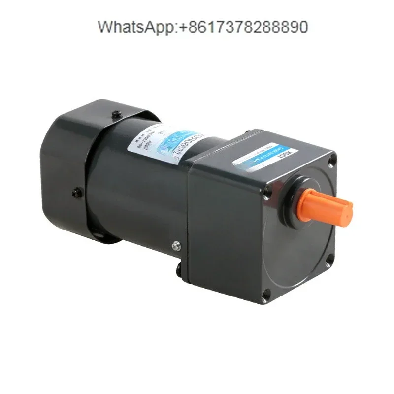 Miniature AC braking motor, single-phase 220V10W gear reduction brake motor