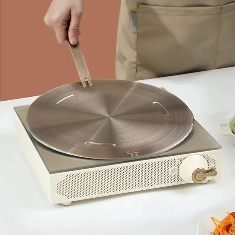 Stainless Steel Induction Cooker Heat Conduction Plate Heat Diffuser Ring Stove Protector Kitchen Accessory
