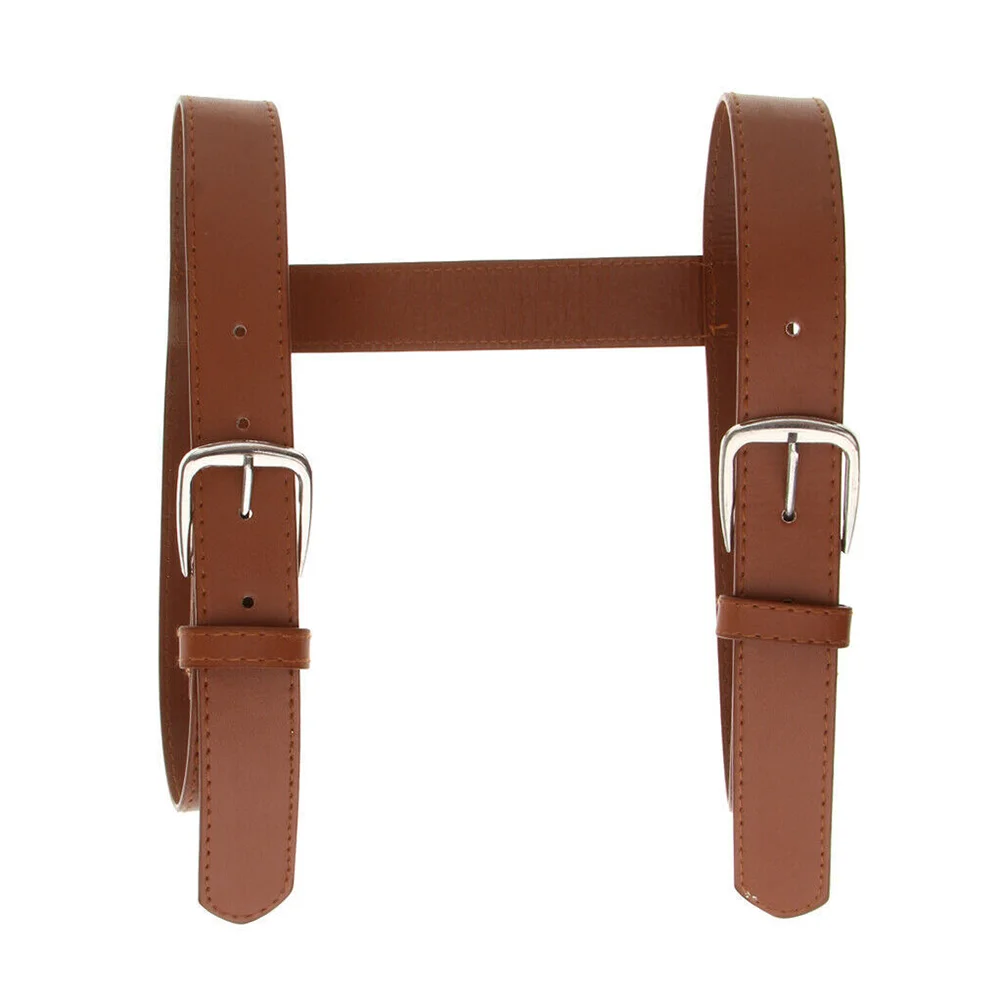 10PCS Brown Tie Down Straps for Camping Yoga Strap Yoga Mat Blanket Carrier Picnic Mat Strap Fitness Equipment