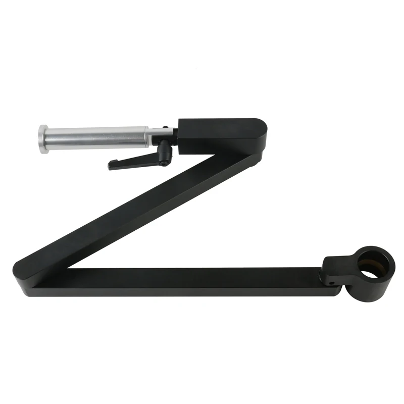 Imagem -02 - tipo de Extensão Ajustável Direção Articulando Braçadeira Suporte Braço 50 mm 76 mm Focagem Estéreo Trinocular Microscopio Suporte