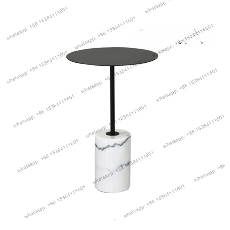 NEW Nordic modern minimalist natural marble coffee table light luxury living room balcony coffee table simple