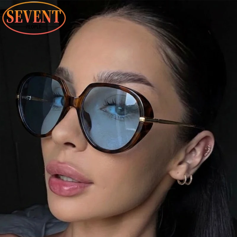 

Oversized Pilot Punk Sunglasses Women 2026 Luxury Brand Metal Oval Outdoor Sun Glasses For Ladies Classic Shield Eyewear Shades