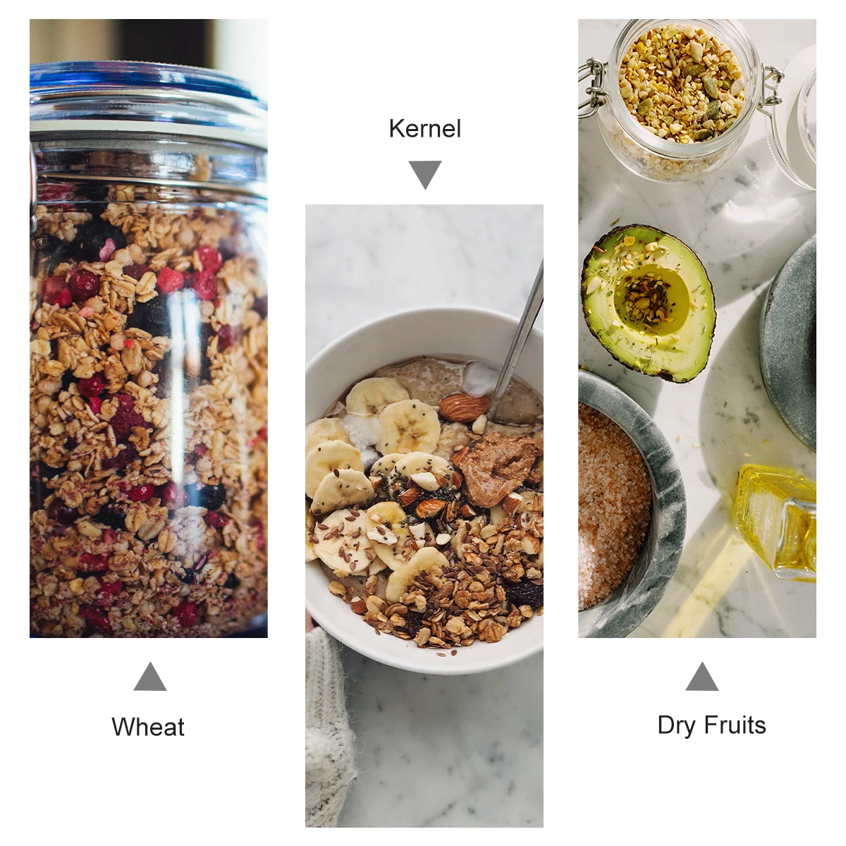 

1pc Containers Kitchen Plastic Sealed Canisters Microwave Safe BPA Free Food Grade Airtight Containers for Grains Cereals Dry