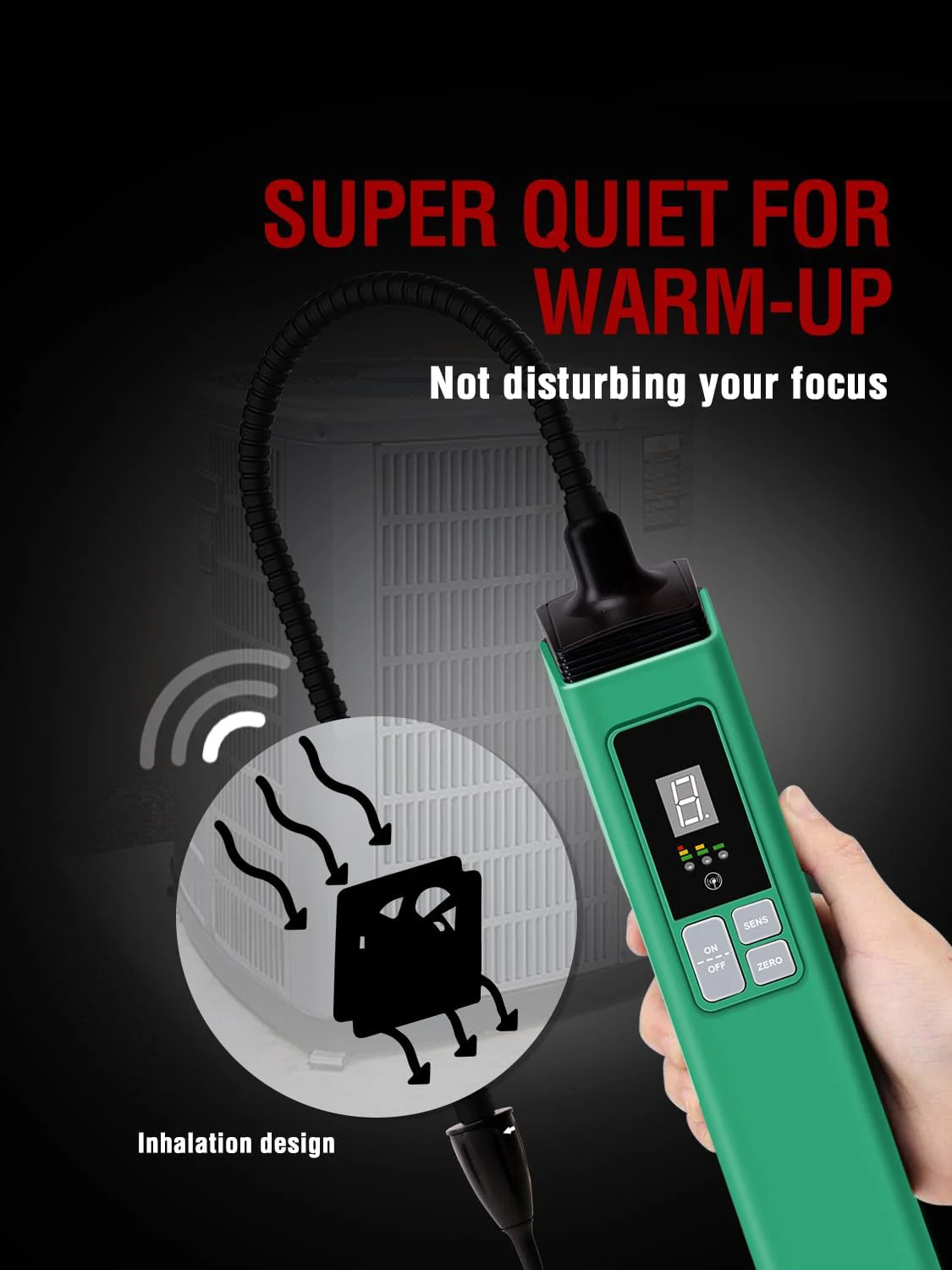 冷媒リークディテクタ ハロゲンリークディテクタ フロンガスリークテスター HVAC エアコン R22 R410A R134A R1234YF CFC HCFC H