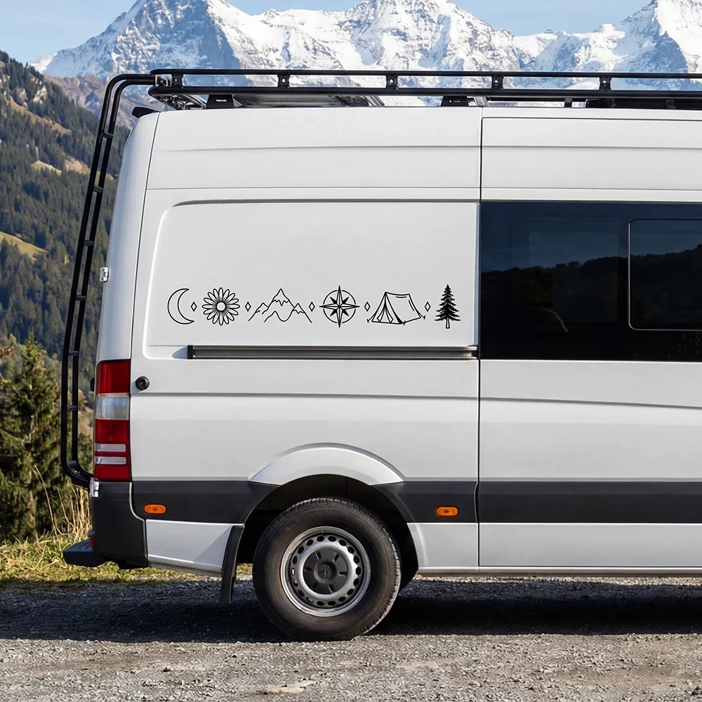 Calcomanías de Vinilo con Dise - Outdoor Adventure Vans reseña y precio