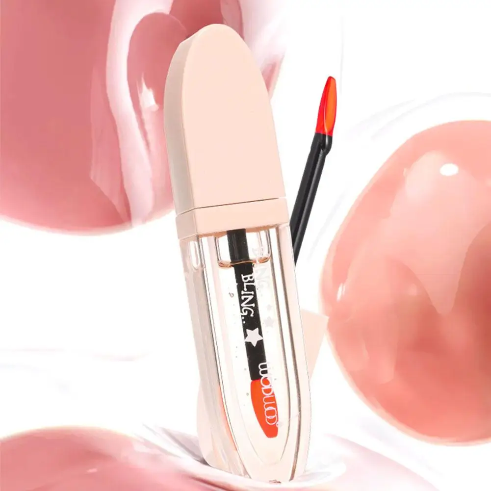 Kleur Veranderende Lipolie Helder Voedende Lipgloss Olie Lippenbalsem Lip Glazuur Lip Care Moisturizer voor Droge Gebarsten Lippen