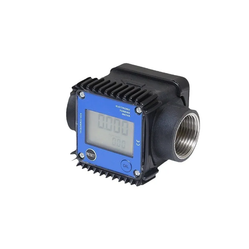 

K24 Electronic Digital Turbine Flow Meter Liquid Chemical Diesel Ga soline Methanol Water Gear Meter