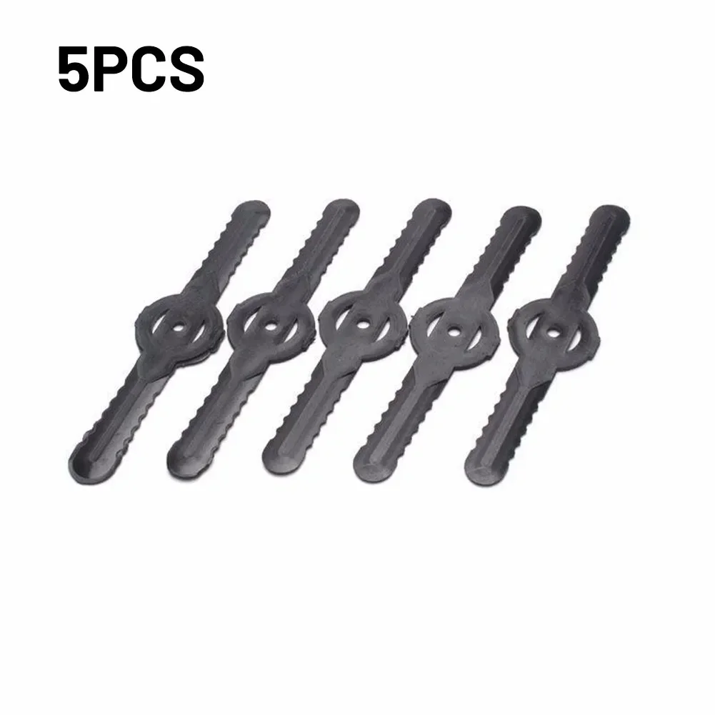 5/10pcs Lawn Mower Blades Plastic Durable Blades For Garden Electric Grass Trimmer Replace Cutting Head Blade For Lawn Mower