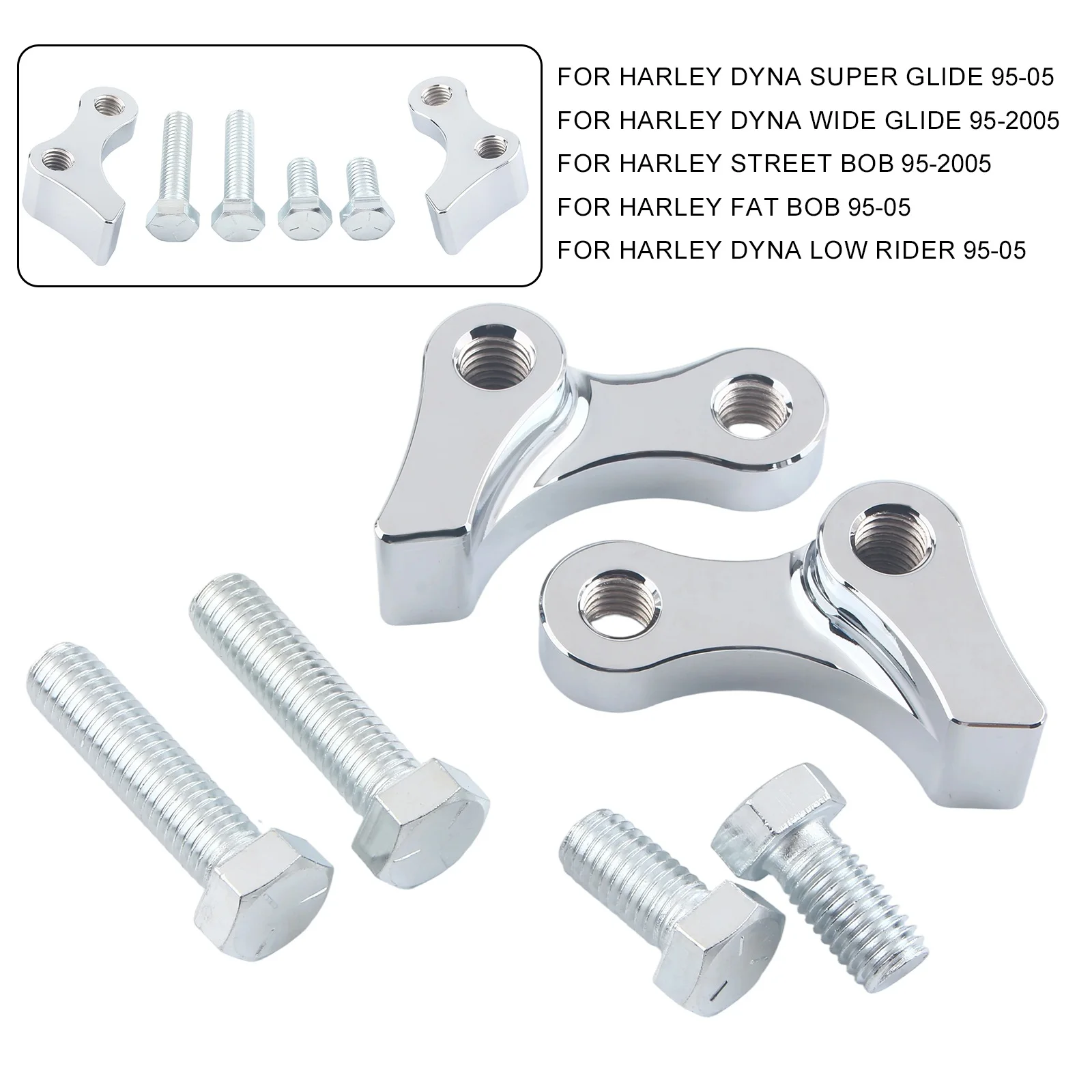 For Harley Dyna 95-05 FXDWG FXDL FXDB Rear Lowering Kit