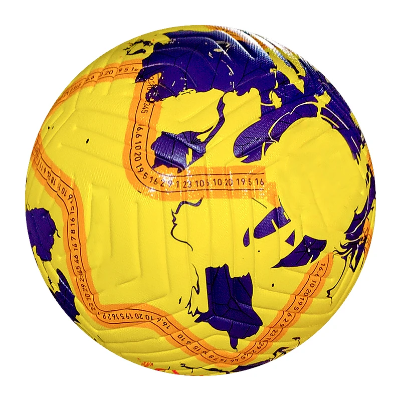 ลูกฟุตบอล PU โรงงาน ผลิตด้วยความร้อน ราคาถูก คุณภาพสูง ขนาด 5 สำหรับฝึกซ้อม