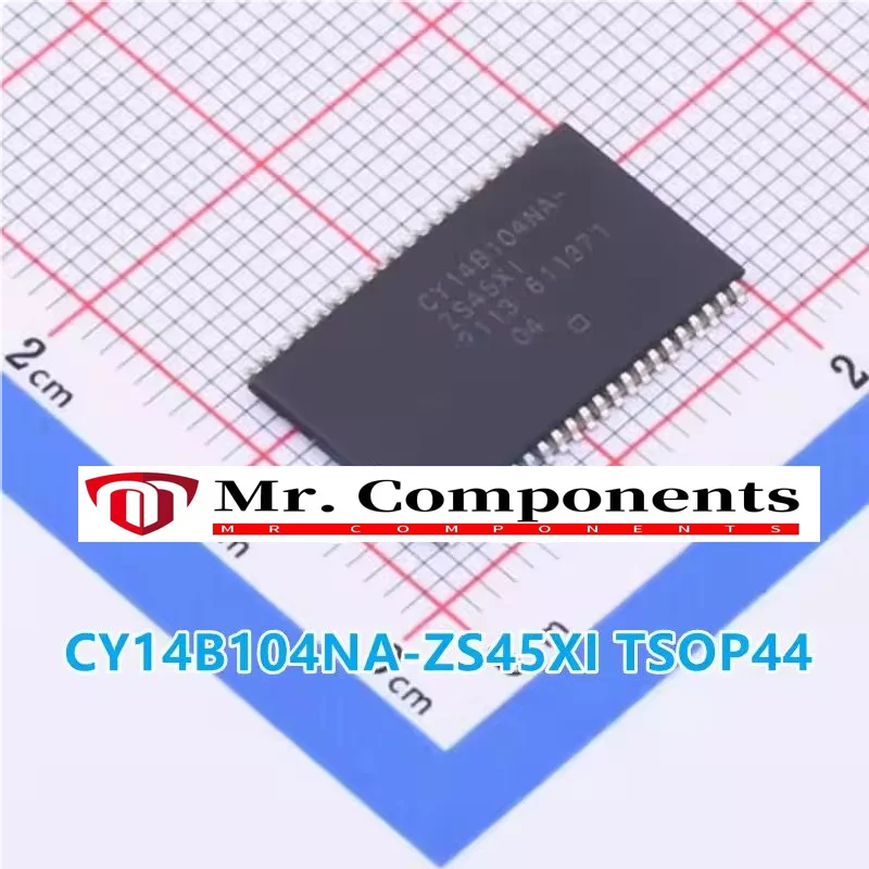 

1 шт. CY14B104NA-ZS45XI NVRAM NVSRAM параллельный 4M-бит 3 В 44-контактный TSOP44 CY14B104NA-ZS45X1 новый в наличии