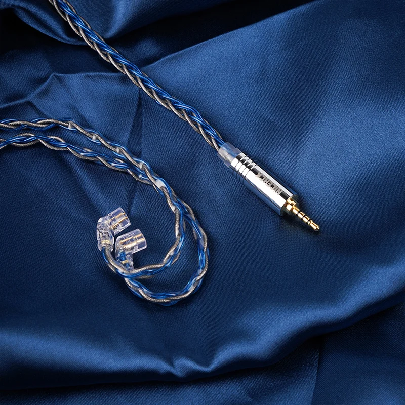 Nicehck Mixbs Wire 6n Occ + Zilverfolie Hifi Audiokabel 3.5/2.5/4.4Mm Mmcx/0.78Mm 2pin/Qdc Voor Stellaris Kwartet Mk4 Fudu Iem