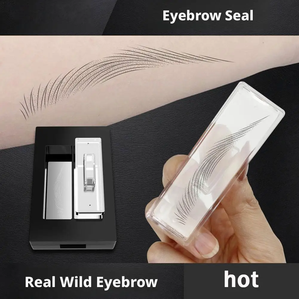 

Natural Wild Eyelash And Eyebrow Seal For Beginner Reusable Long Lasting Quick Dry Eyelash Stamp Eyebrow Eyelash Makeup Tool