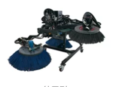 مكنسة أرضية صناعية أوتوماتيكية كهربائية مستعملة متعددة الوظائف، فرشاة مكنسة الشارع، مكنسة بلاستيكية لتنظيف الطرق