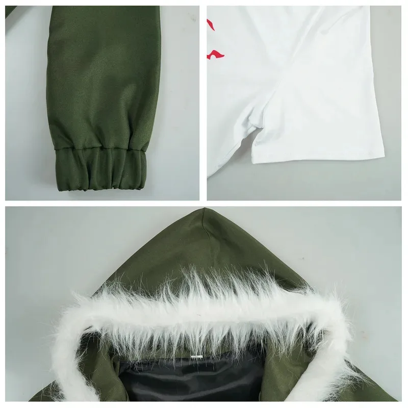 ليو 2025 فوتابا ساكورا تأثيري حلي شعر مستعار المرأة هالوين مجموعة كاملة الزي الرسمي معطف غير رسمي قميص نظارات سماعات الرسوم المتحركة ★ ★