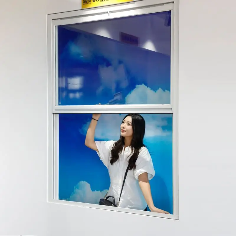 Custom Folding Window Aluminum Alloy Anywhere Suspension Full Open Bar Coffee Milk Tea Shop Window Lift Window Customization Int