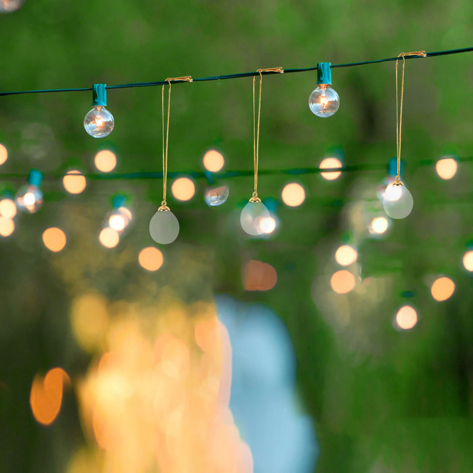 

6pcs Clear Glass Globe Bottle Pendant Mini Empty Wish Ball Vial Charm For Diy Craft Jewelry Making Decorative Glass Bottles