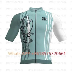 SLp Men Cycling Jersey Classic Cycling Racing Tops Short Sleeve Cyclist Clothes Shirt Maillot Summer Bicycle Bike Wear SLOPLINE