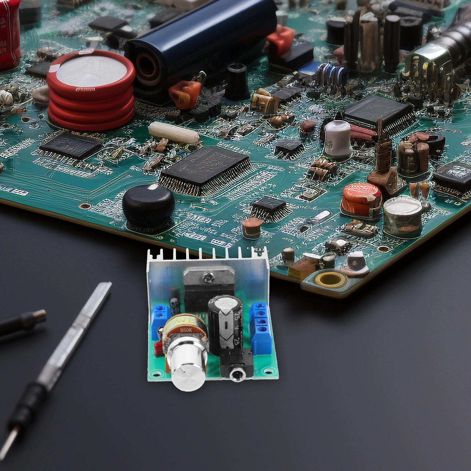 

TDA7297 Digital Audio Power Amplifier Module Dual Channel Stereo Amp Board DIY Sound