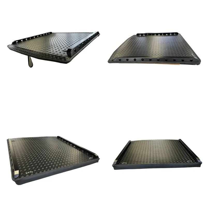 Aluminum Retractable Truck Bed Cover Factory Rolling Accessory Tool Box Car Exterior Parts Musso Trunk Lid Pickup Truck Bed