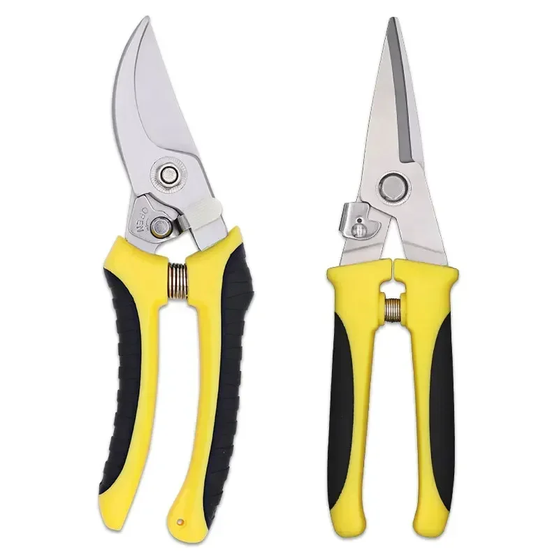Electrical Cable Electrician's Scissors Stainless Steel Garden Tool PP+TPR Antiskid Handle Scissors for Bonsai Plants Flowers