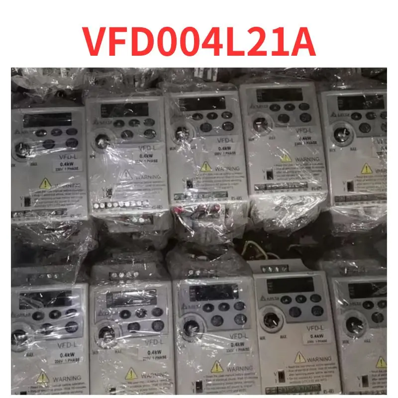 second-hand      inverter    VFD004L21A, function well   Tested well and shipped quickly