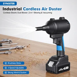Bonacell Cordless Dust Blower For Makita 18V Battery BL1830 BL1840 BL1850 BL1860 Portable Electric Dust Blower Tool Battery
