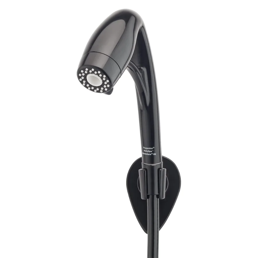 

BodySpa Adventure RV Handheld Shower Head with 3 Settings Black