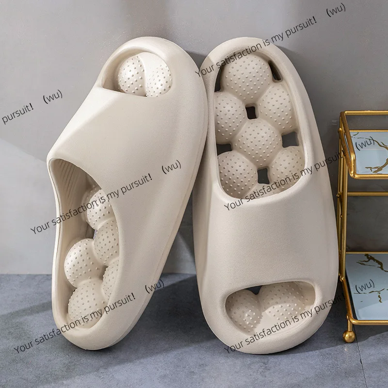 

Unisex EVA bath slippers, leaking massage indoor slippers, comfortable and breathable casual slippers