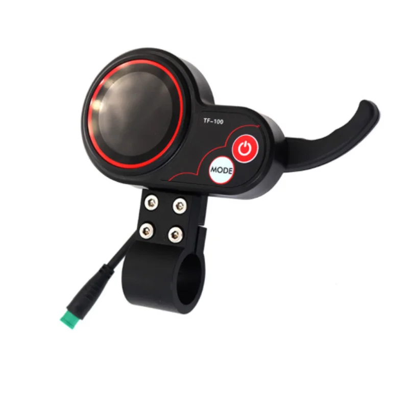 TF-100 Scooter elettrico strumento LCD Controller acceleratore per bicicletta interruttore di alimentazione manubrio dell\'acceleratore accessori per