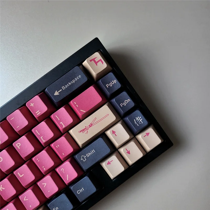 

Superb Keycaps Pbt Cherry Profile Red Samurai Big Set Key Caps Key Caps
