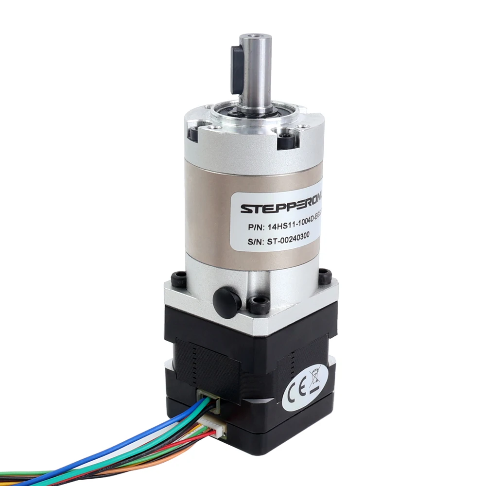 Imagem -03 - Stepper Motor Velocidade Reducer com Codificador Magnético Alta Precisão Caixa de Velocidades Stepper Nema 14 Gear Ratio 20:1