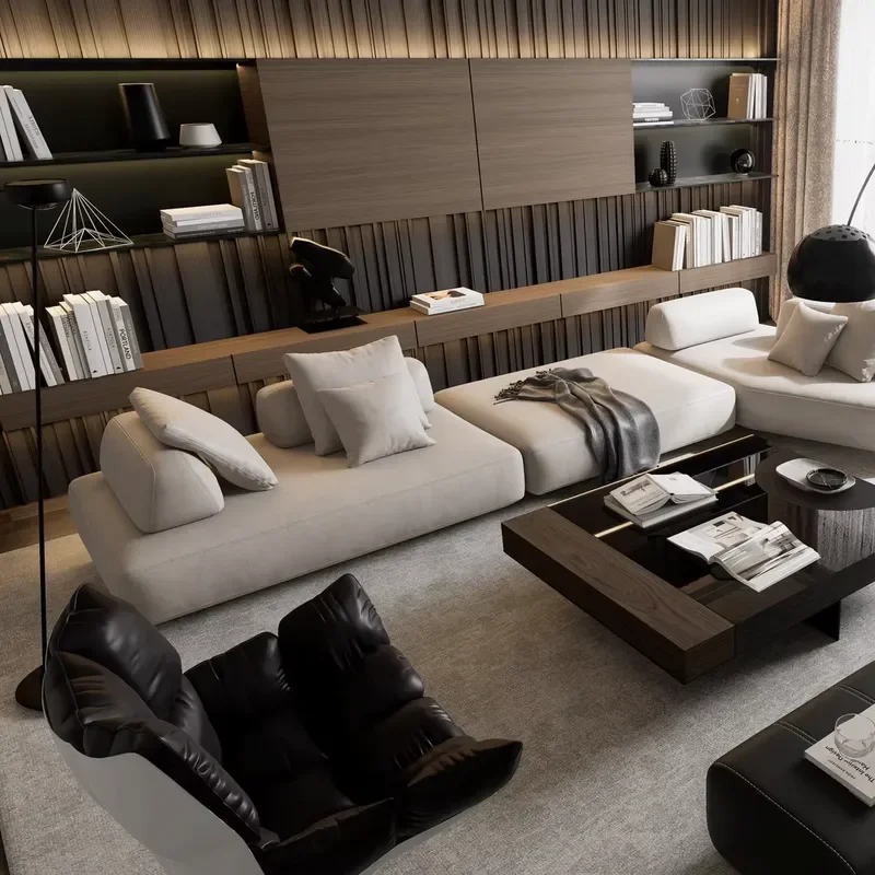 for High Quality Whole House Custom Home Furniture Living Room Set Efficient Use of Space