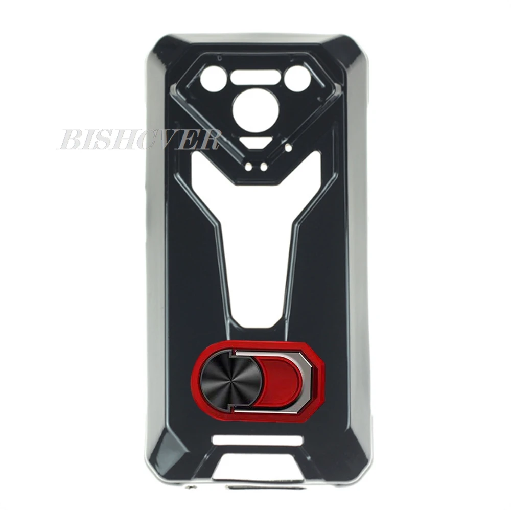 For Ulefone Armor 34 Pro 34Pro Armor34 6.95" Armor34Pro Back Ring Holder Bracket Phone Case Smartphone TPU Soft Silicone Cover