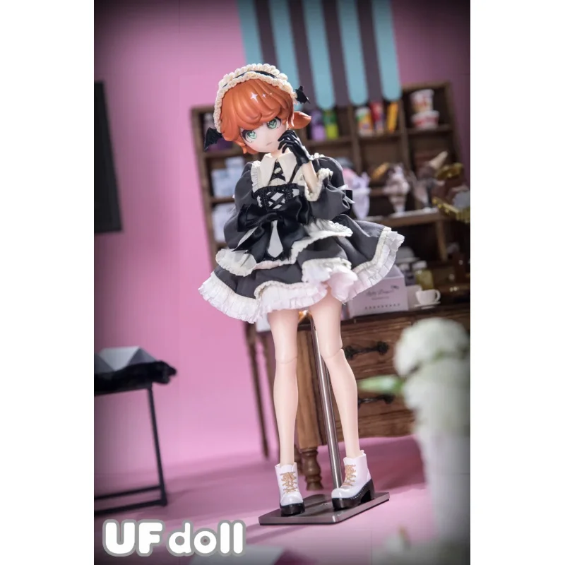 Ufdoll chá bebida série estatueta mais 1/5 proporção bjd boneca caixa cega bonito ação anime figuras bonecas brinquedos kawaii caixa caja