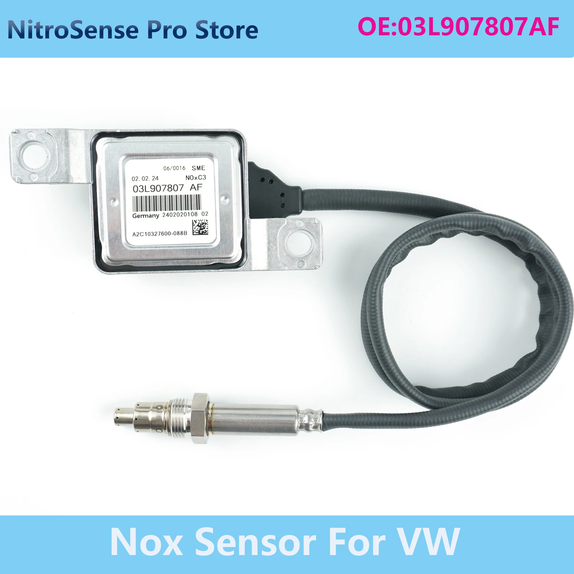 

03L907807AF 03L907807 AF New Nitrogen Oxide Sensor NOx Sensor For Per Volkswagen Passat 2.0L 2012-2015 sensore diossid