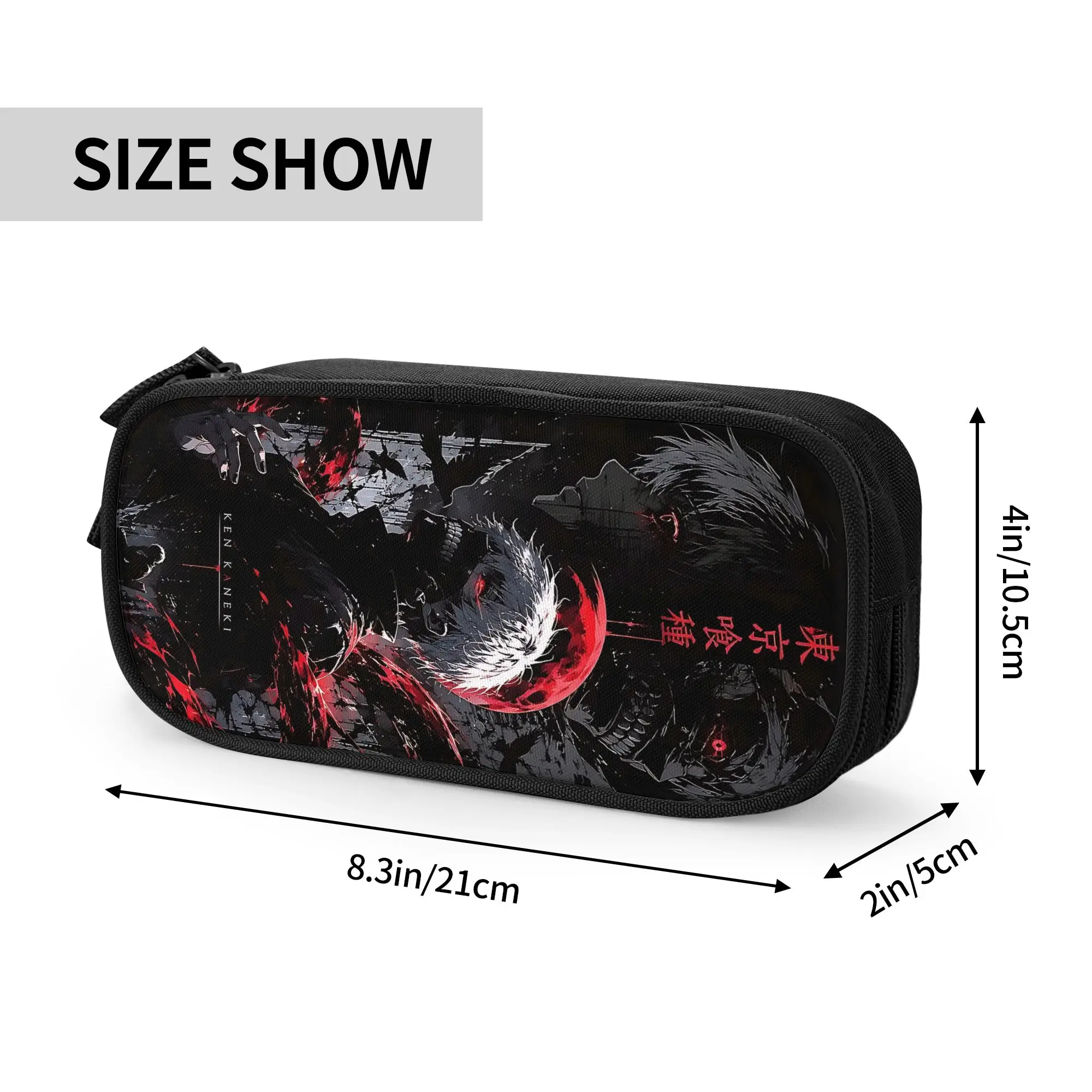 Custom Halloween Tokyo Ghoul Kaneki Large Capacity Bags for Child  Handheld Study Bag for Boys Gilrs Kids