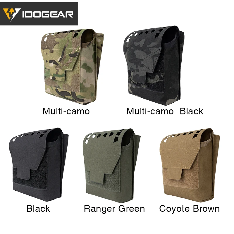 IDOGEAR Tactical Sundries Pouch SS STYLE JSTA Tool Pouch With Back insert Mag Pouch MOLLE multi-camo Multi-Function Pouch 35104